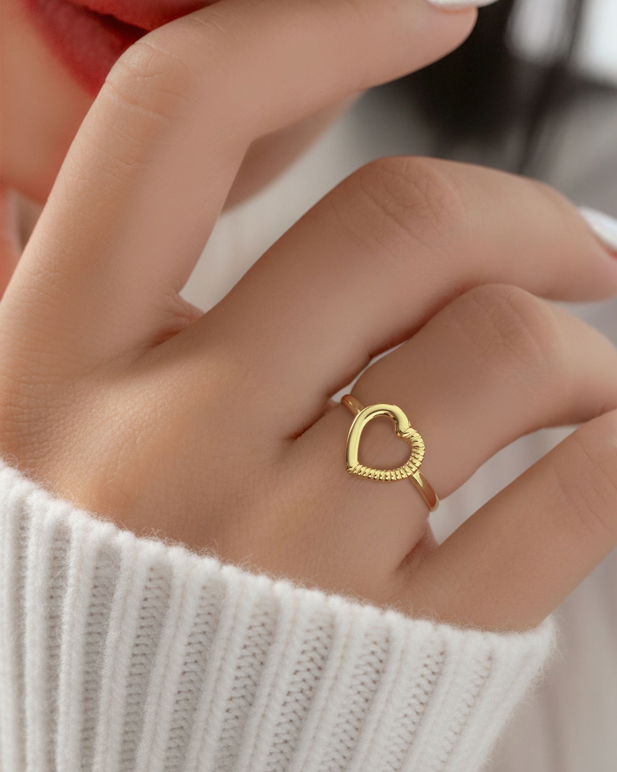 Anillo Corazón Aurora