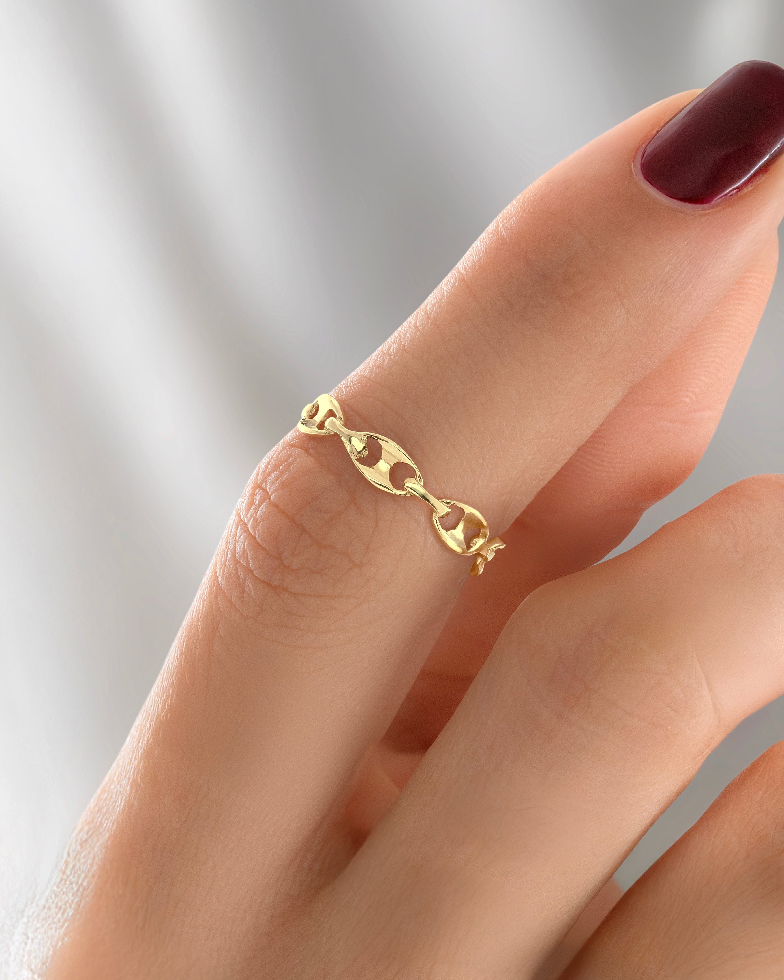 Anillo Eslabón Marino