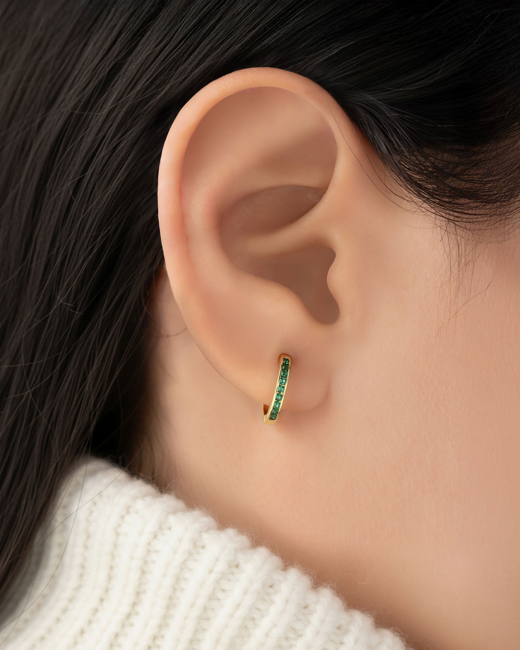 Candongas Destello Verde