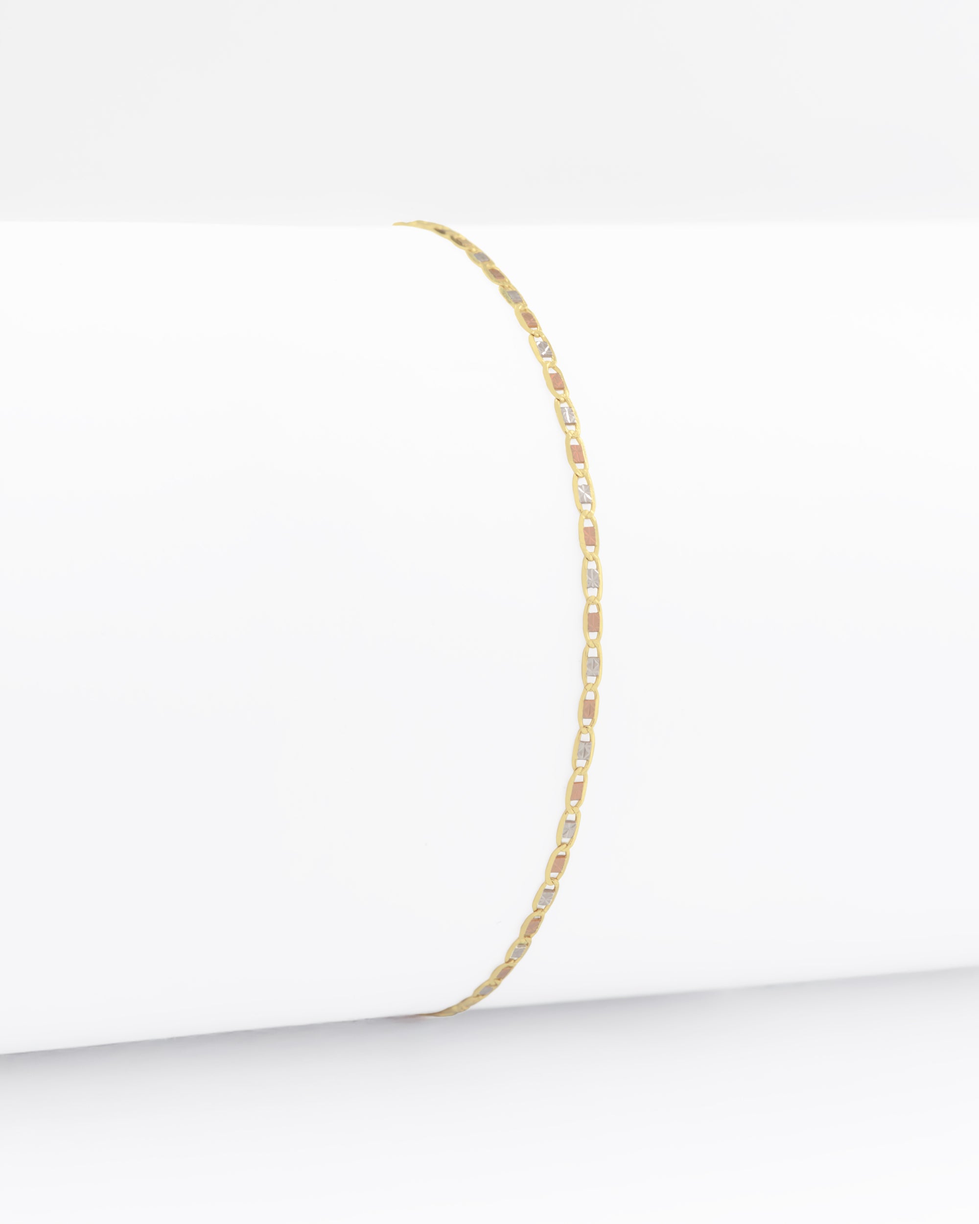 Pulsera Mini Plana Tres Oros