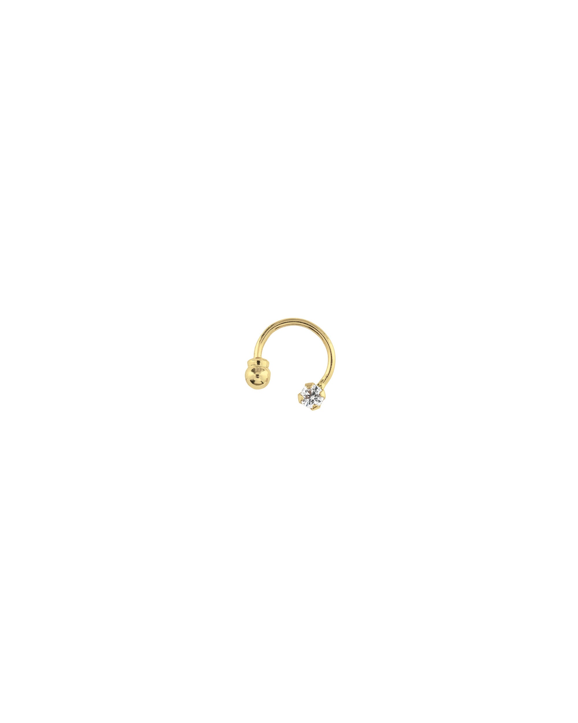 Piercing Circular con Circón