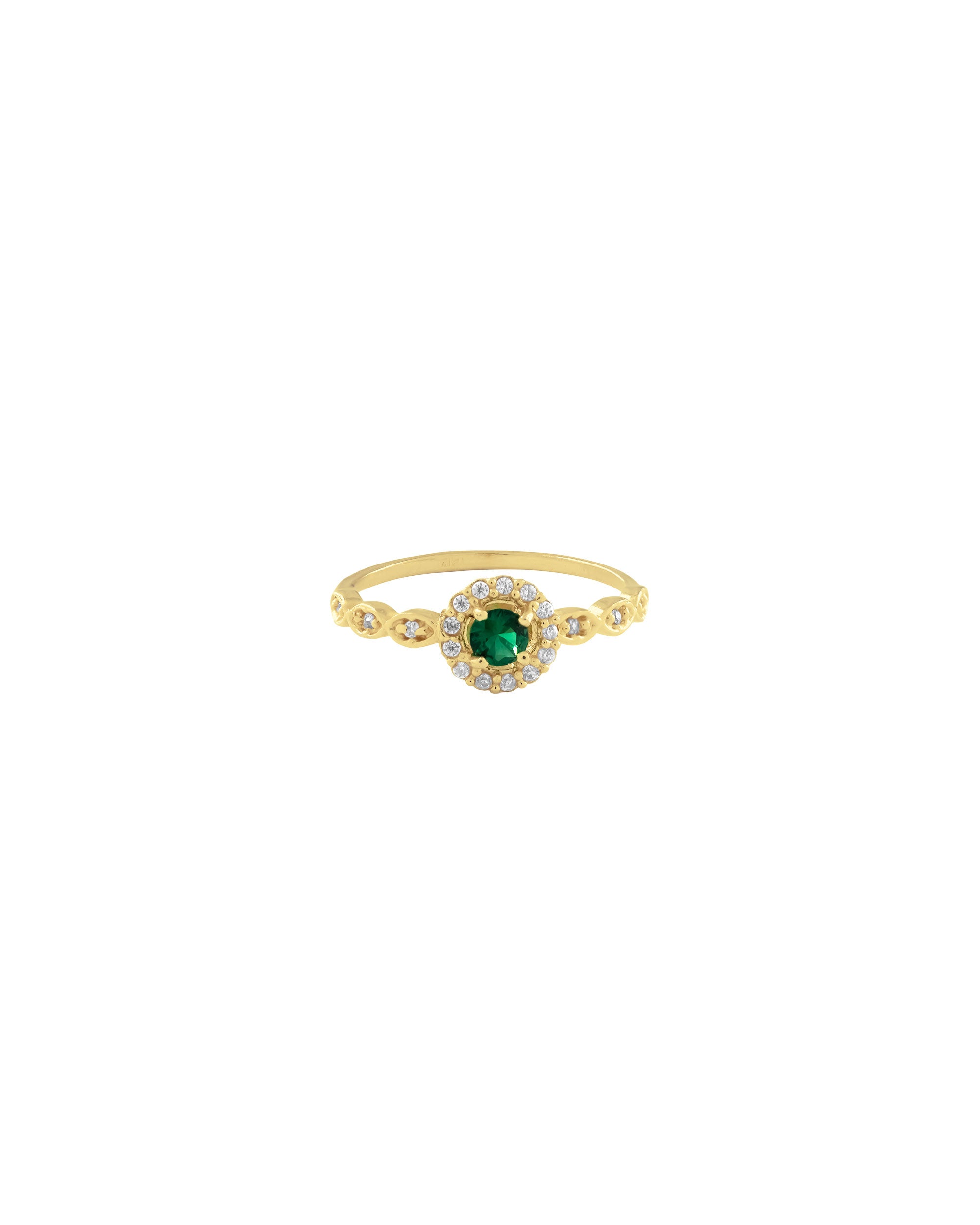 Anillo Athenea Verde