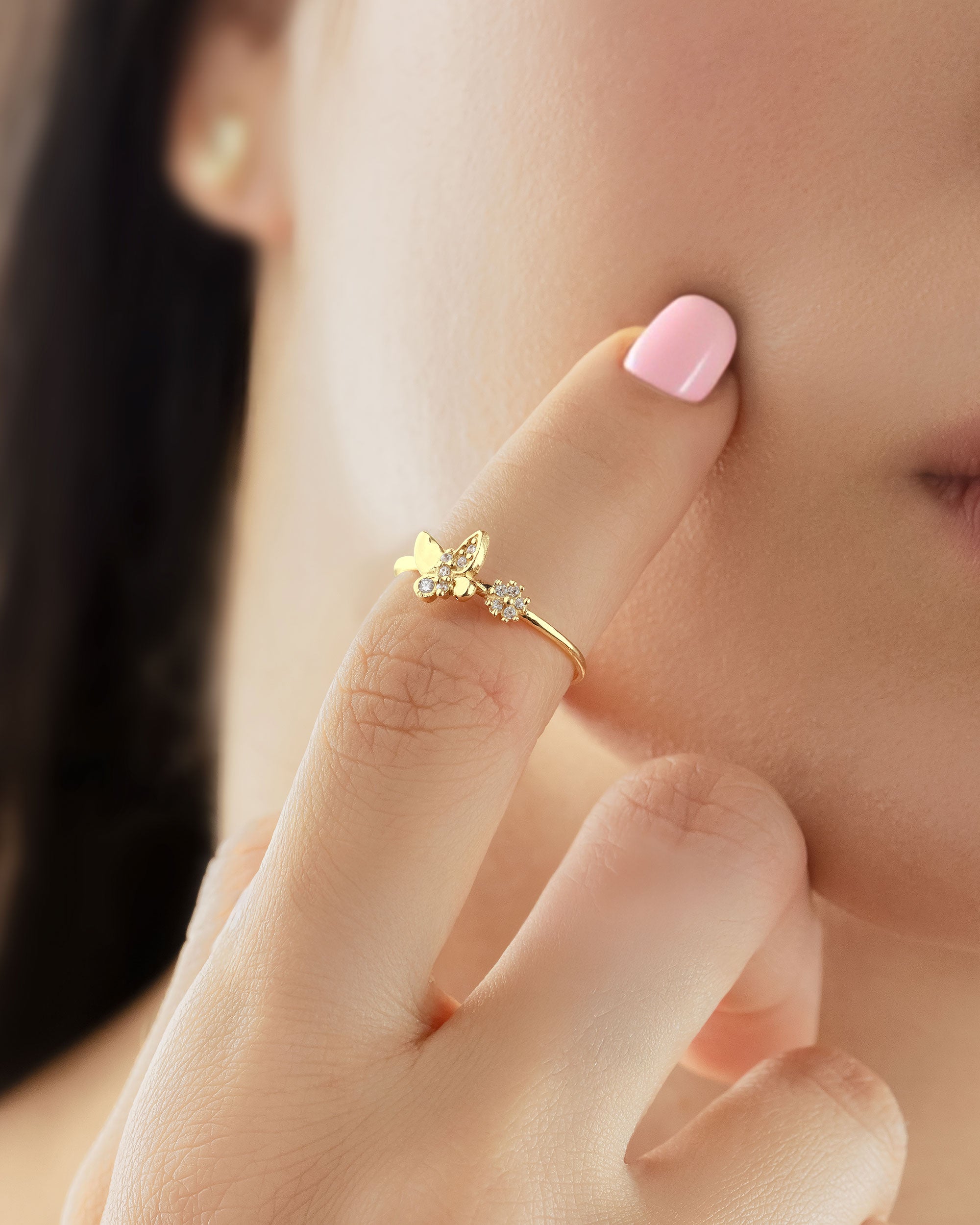 Anillo Mariposa Aurora