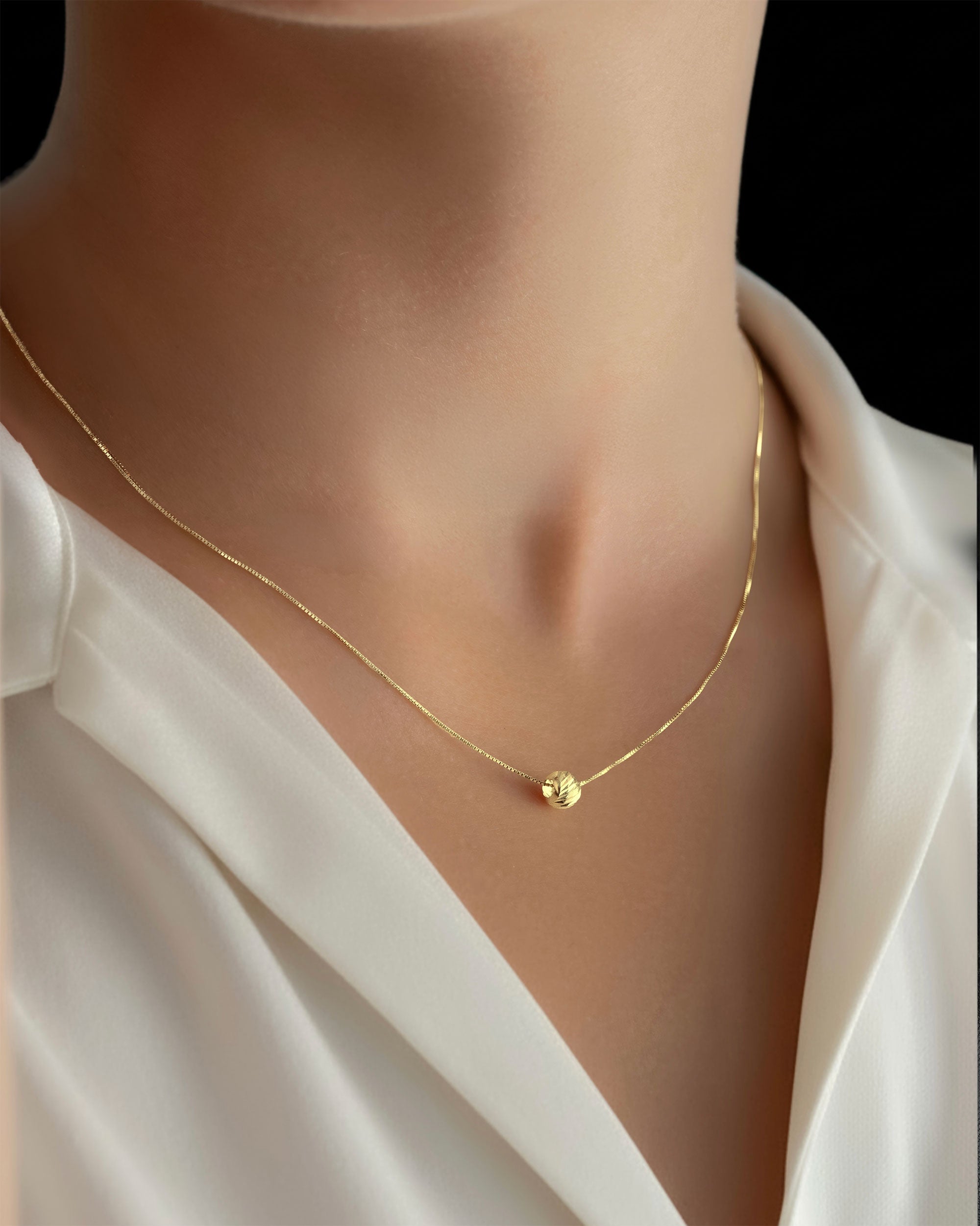 Cadena Veneciana Con Esfera # 5