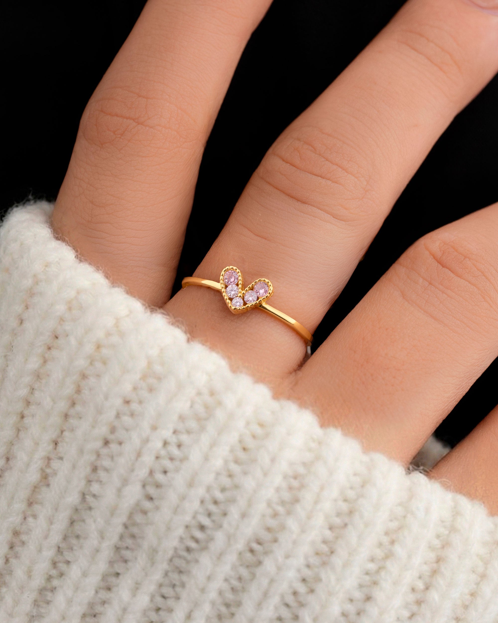 Anillo Encanto Rosado