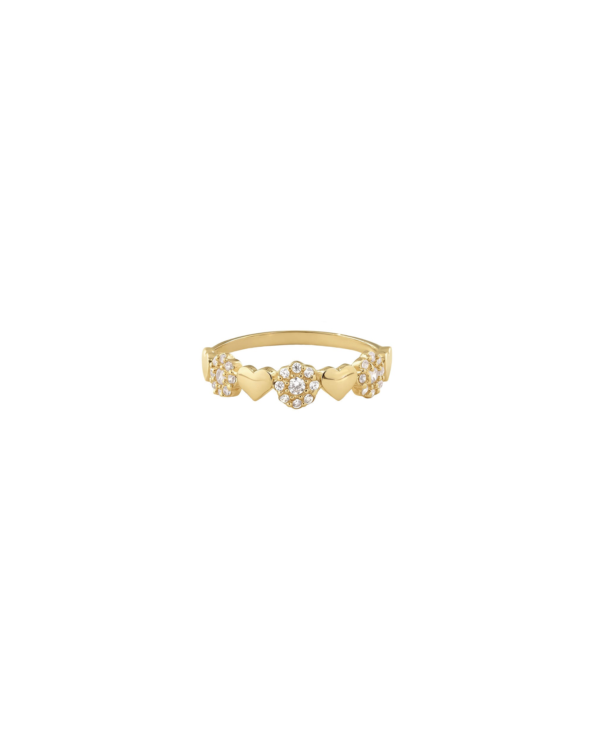 Anillo Corazones Eternos