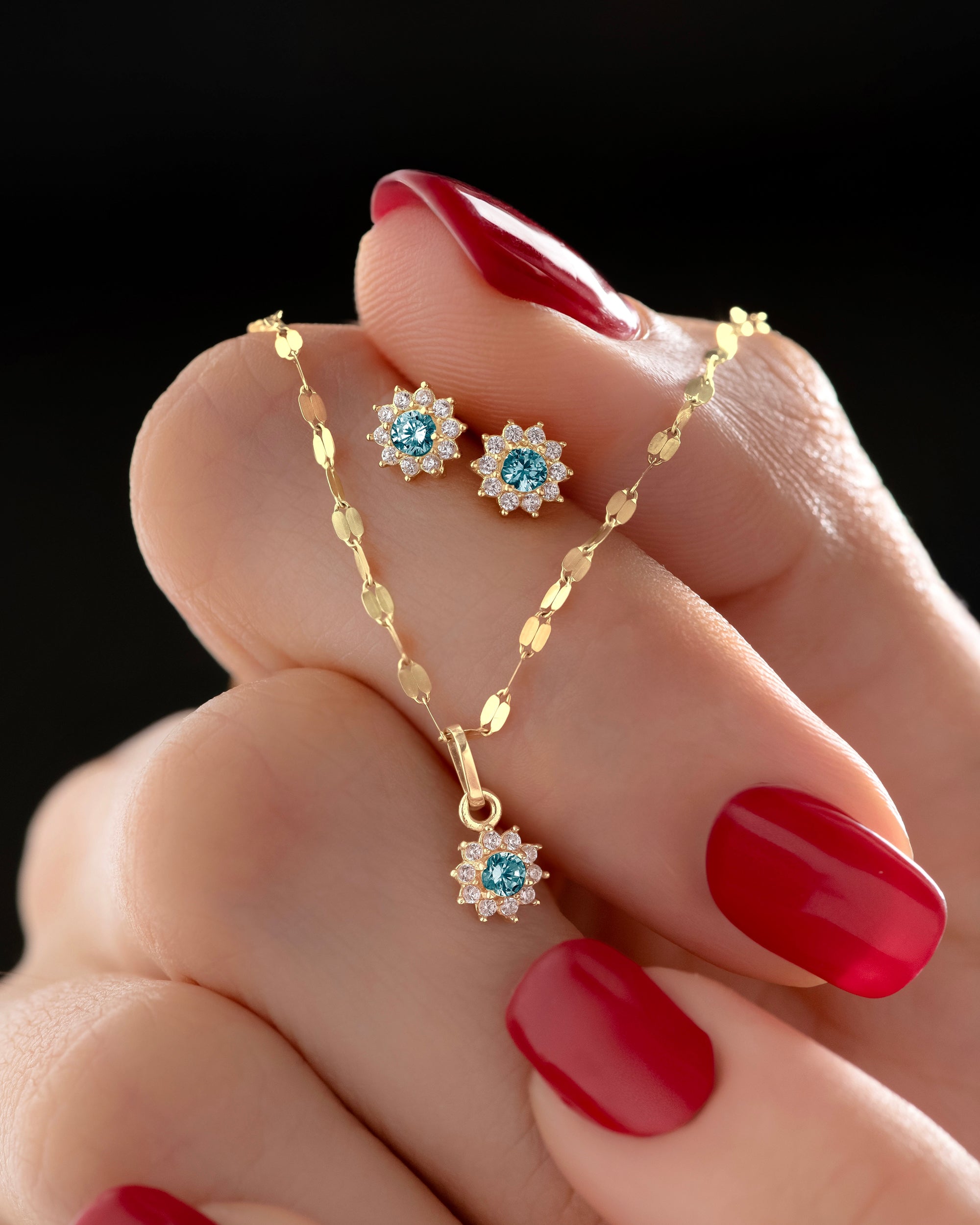 Topos Flor de Loto Azul