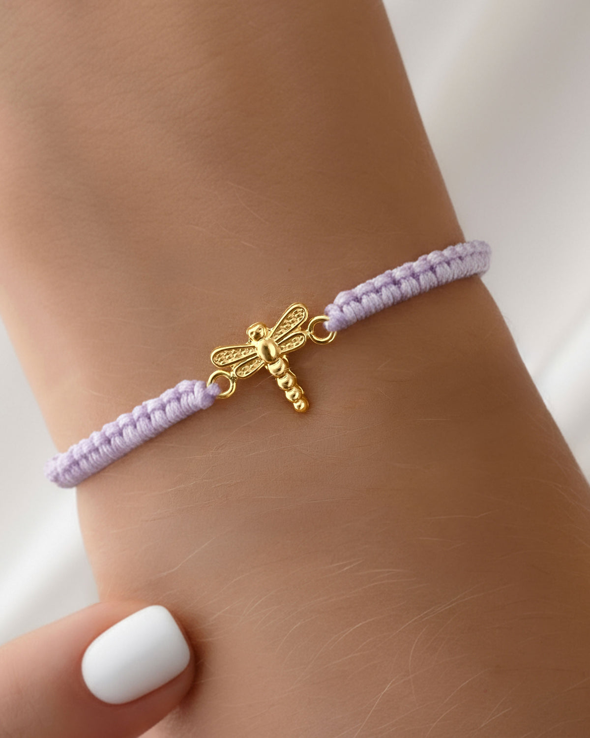 Pulsera Tejida Libélula